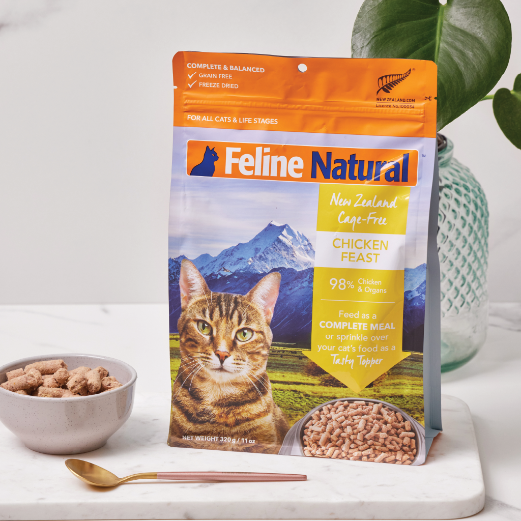 Feline Natural Freeze dried Cat Food Cooki Pets